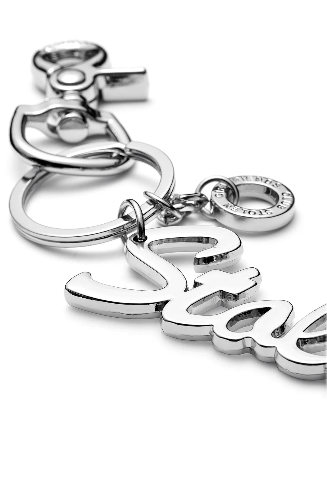 Script Keyring - Silver