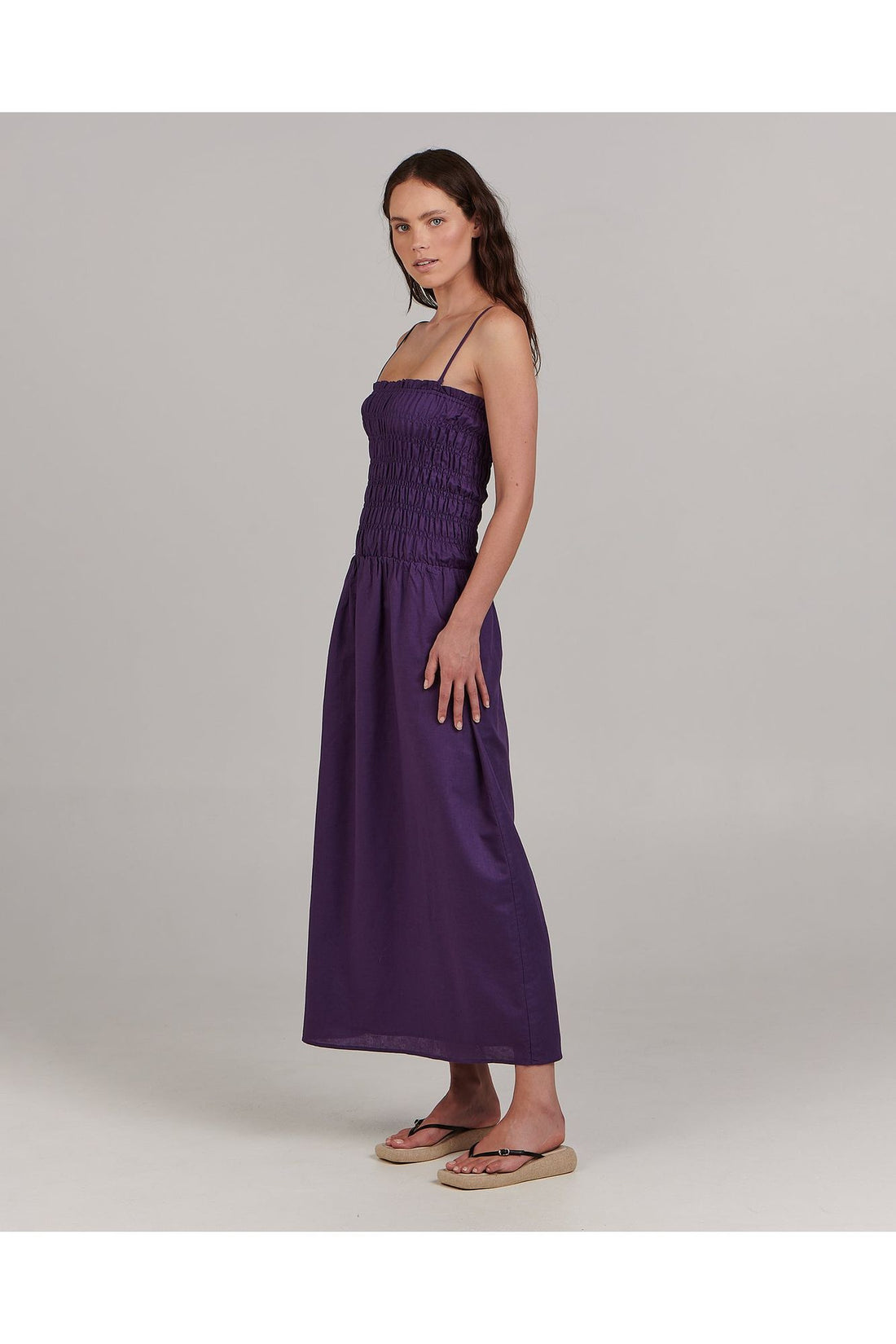 Deep purple maxi on sale dress