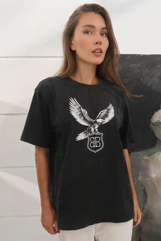 Vintage Eagle Tee - Black