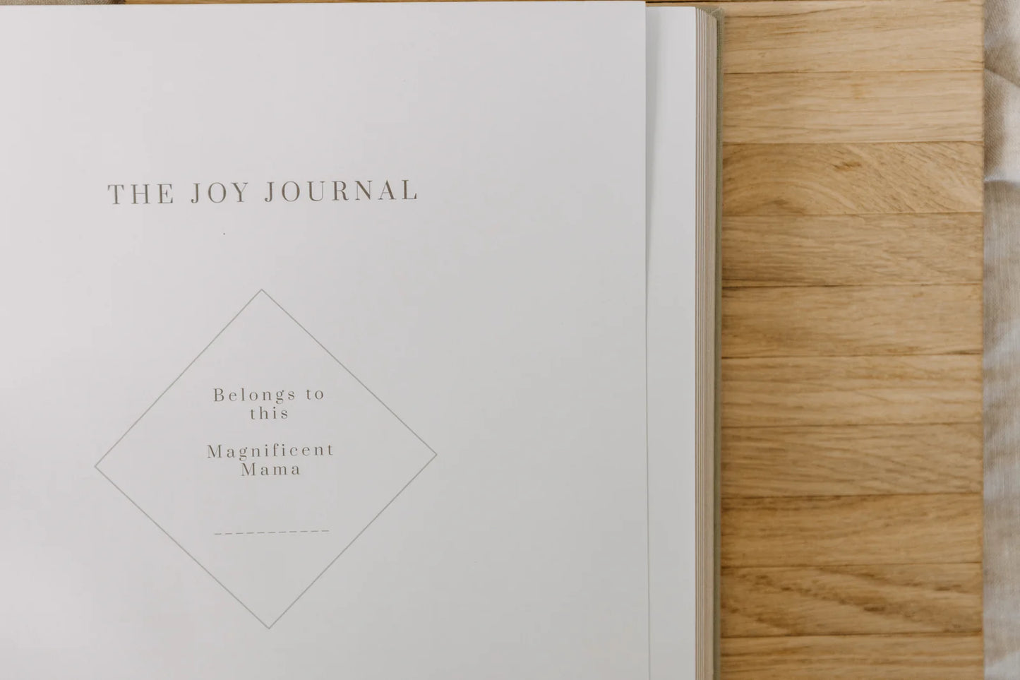 The Joy Journal