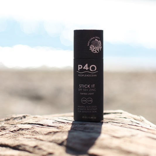 P40 SPF 50+ Zinc Stick Tinted - Light - 25g