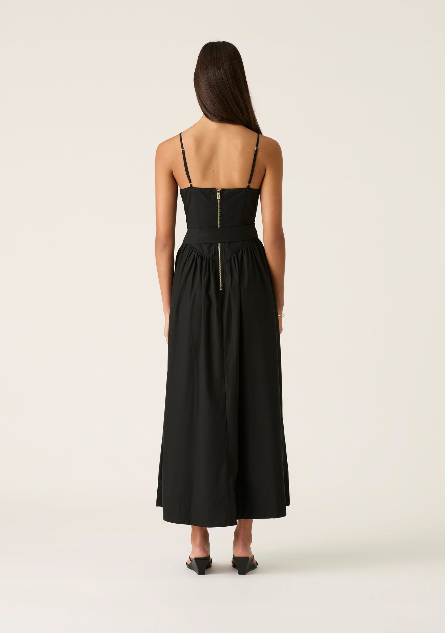 Quinn Midi Dress - Black