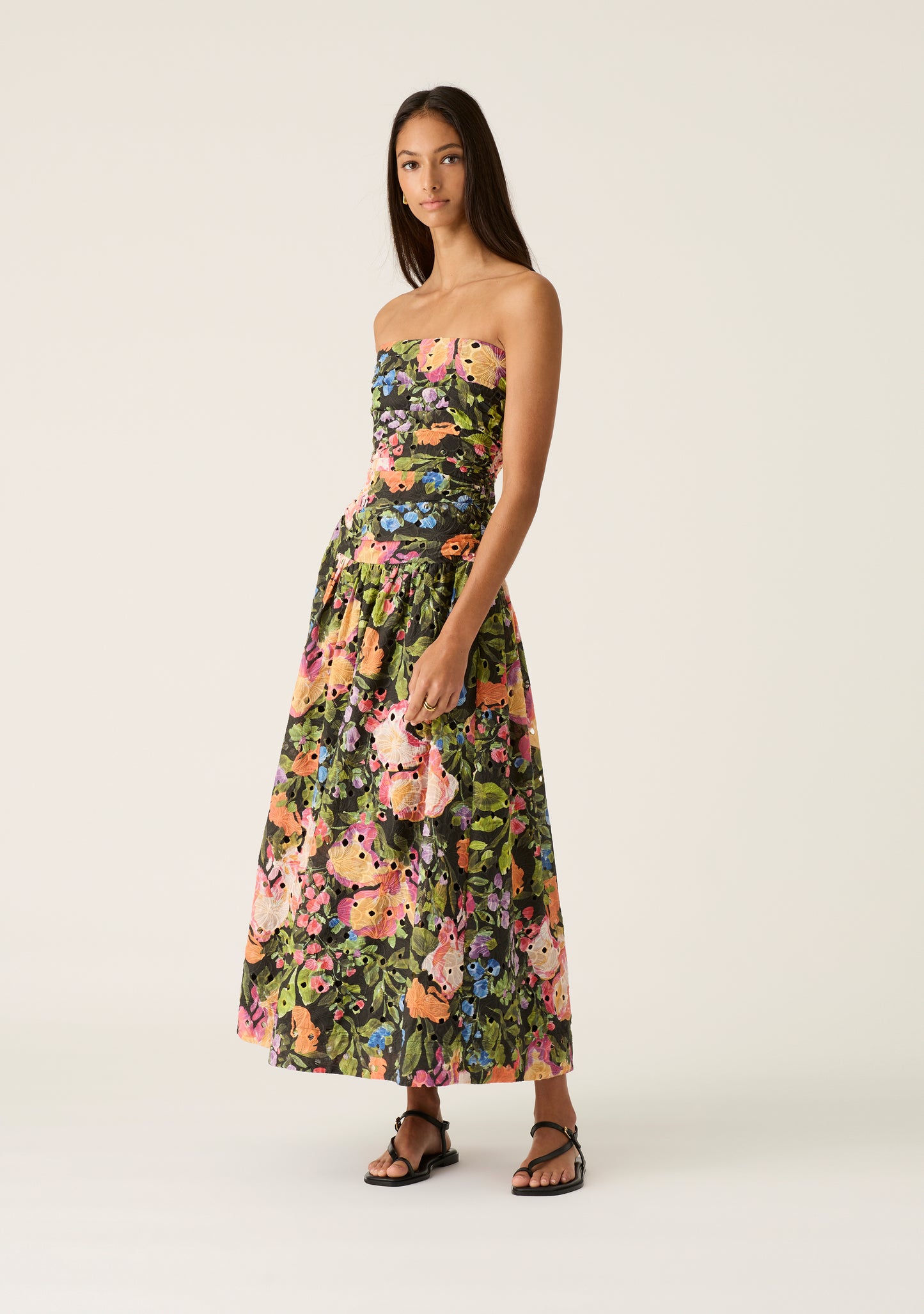 Harper Strapless Dress - Harper Print