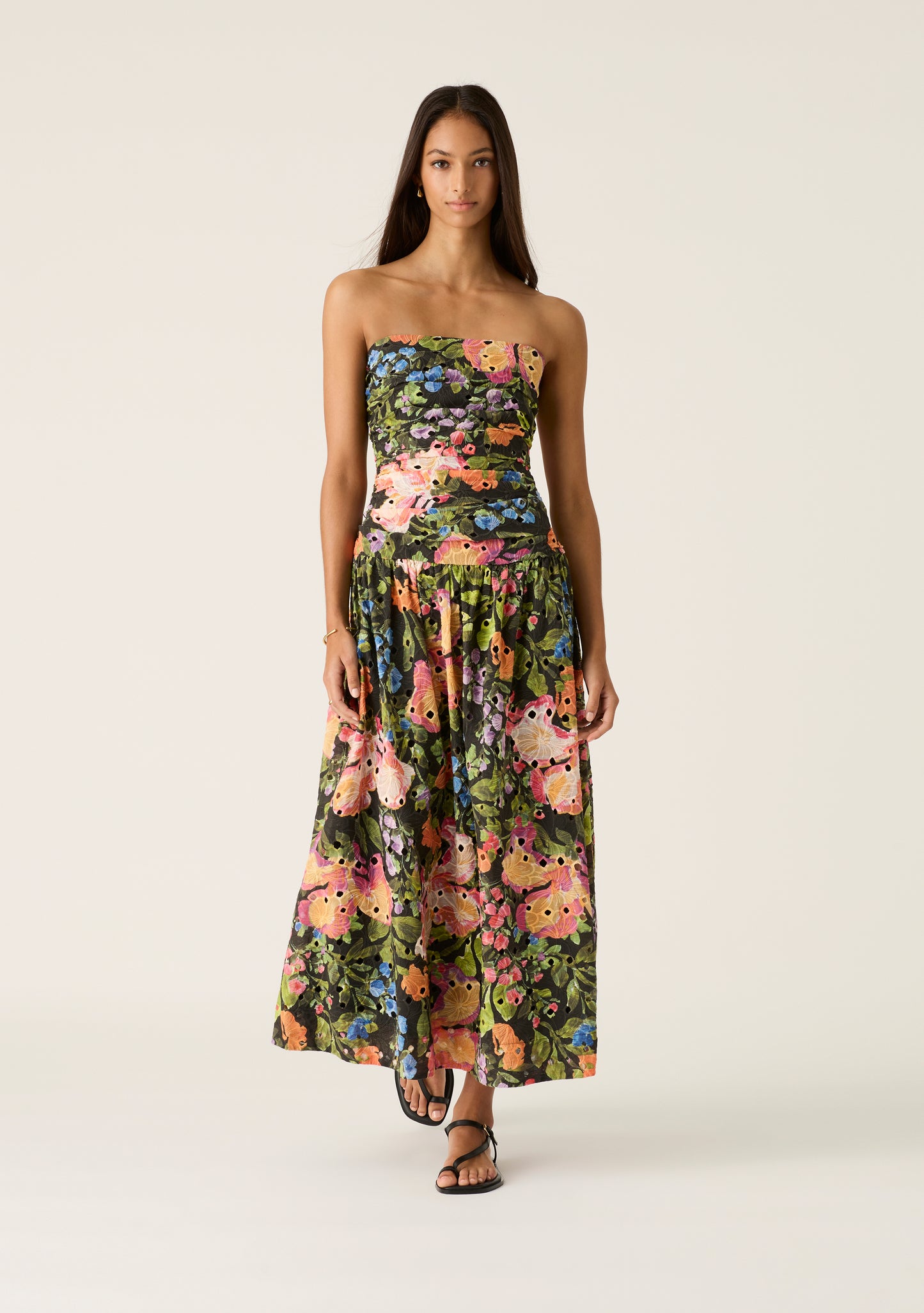 Harper Strapless Dress - Harper Print