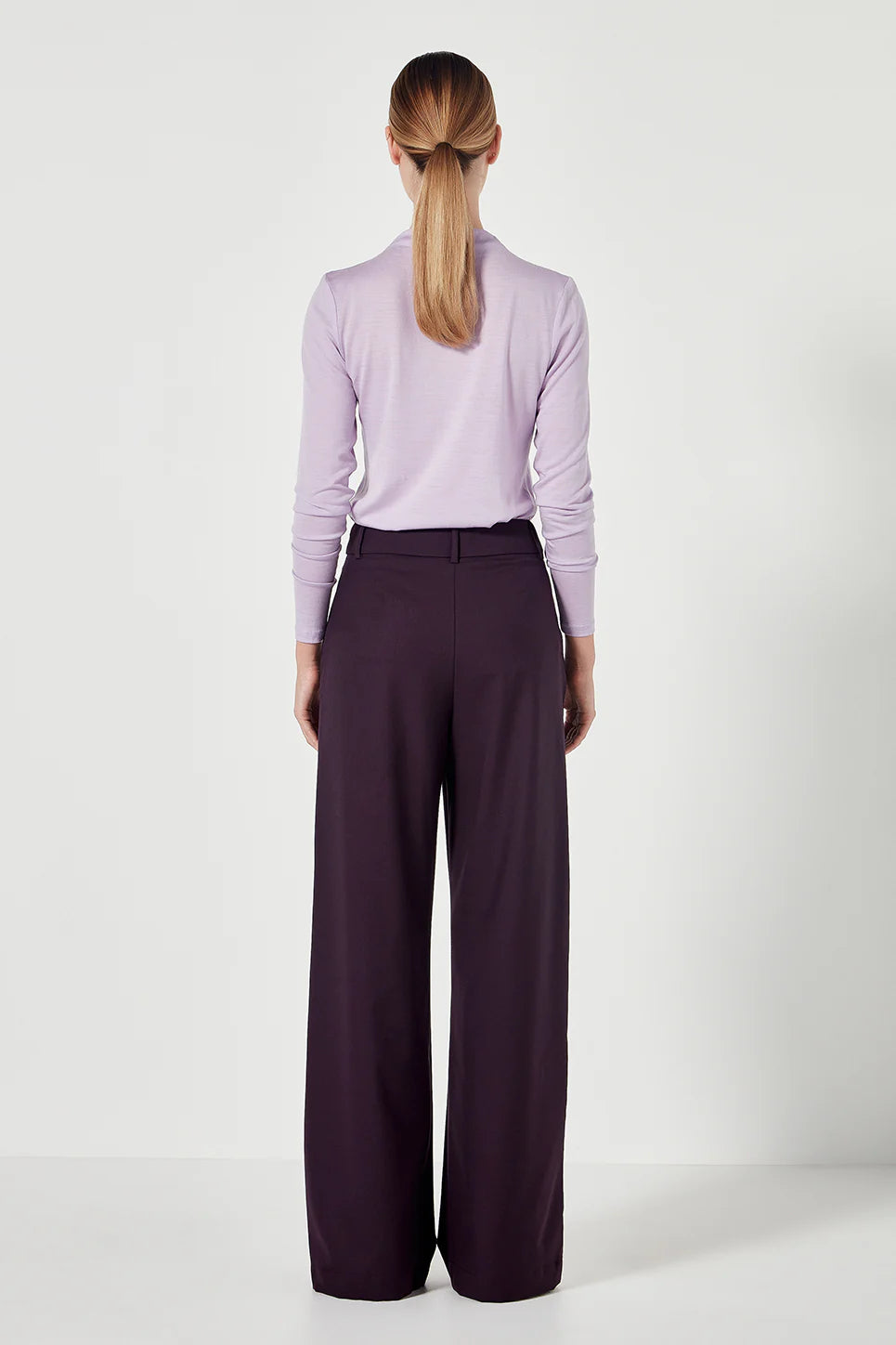 Selbourne Trouser - Aubergine