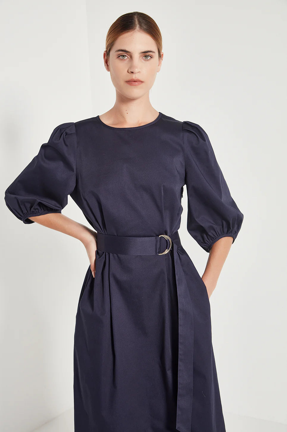 Denver Dress - Navy