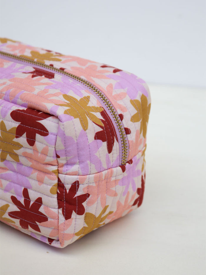 Dopp Kit - Peach Floral