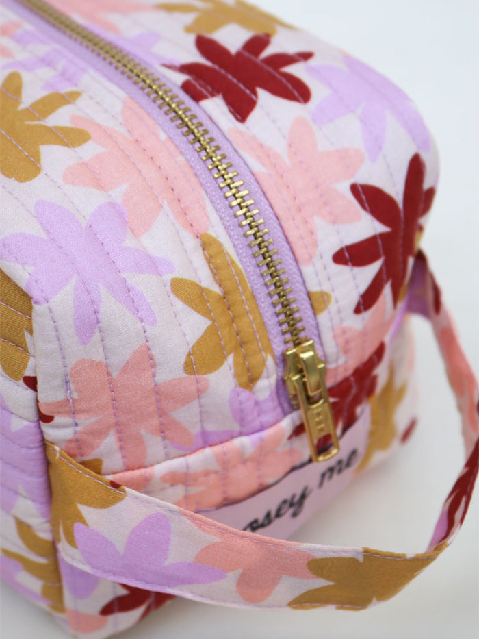 Dopp Kit - Peach Floral