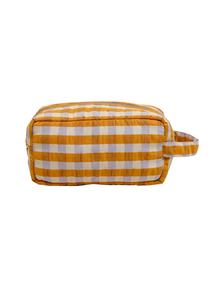 Dopp Kit - Mango Seersucker