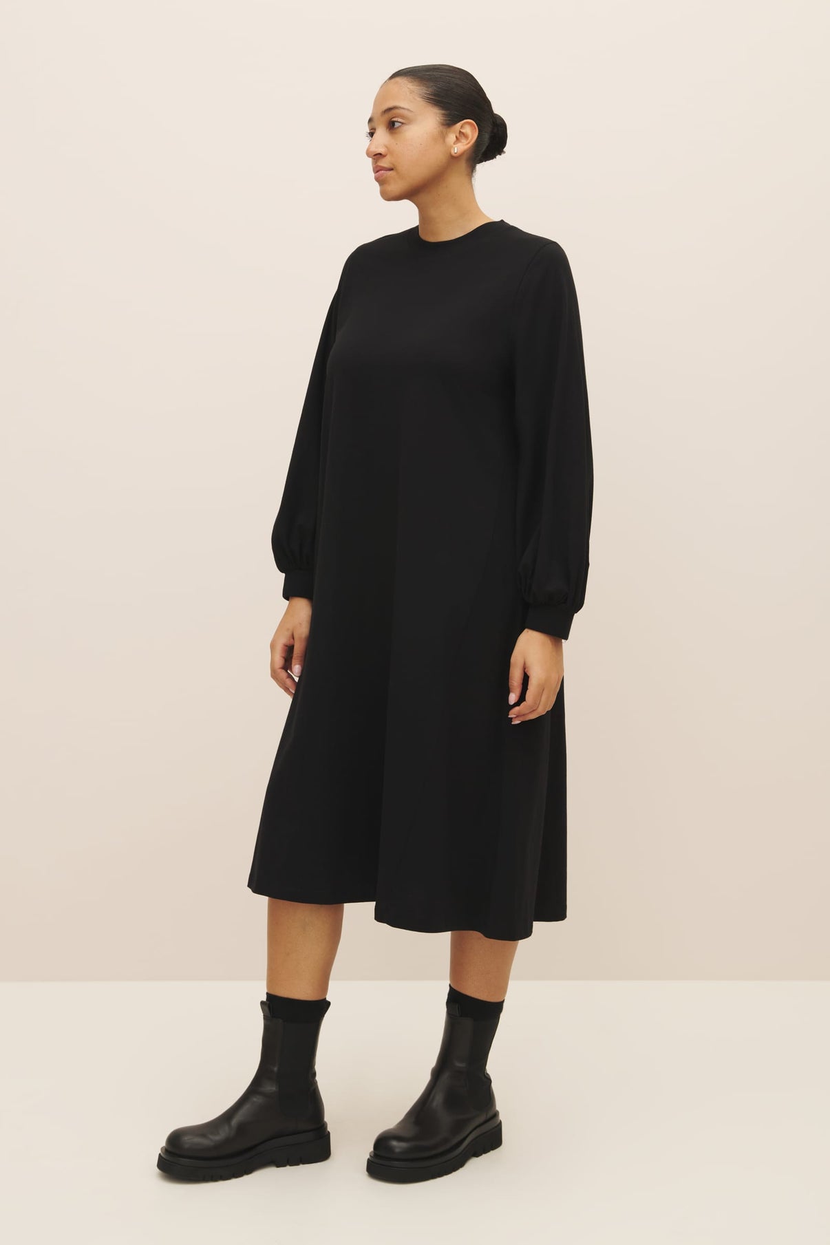 Full Sleeve Dress - Black