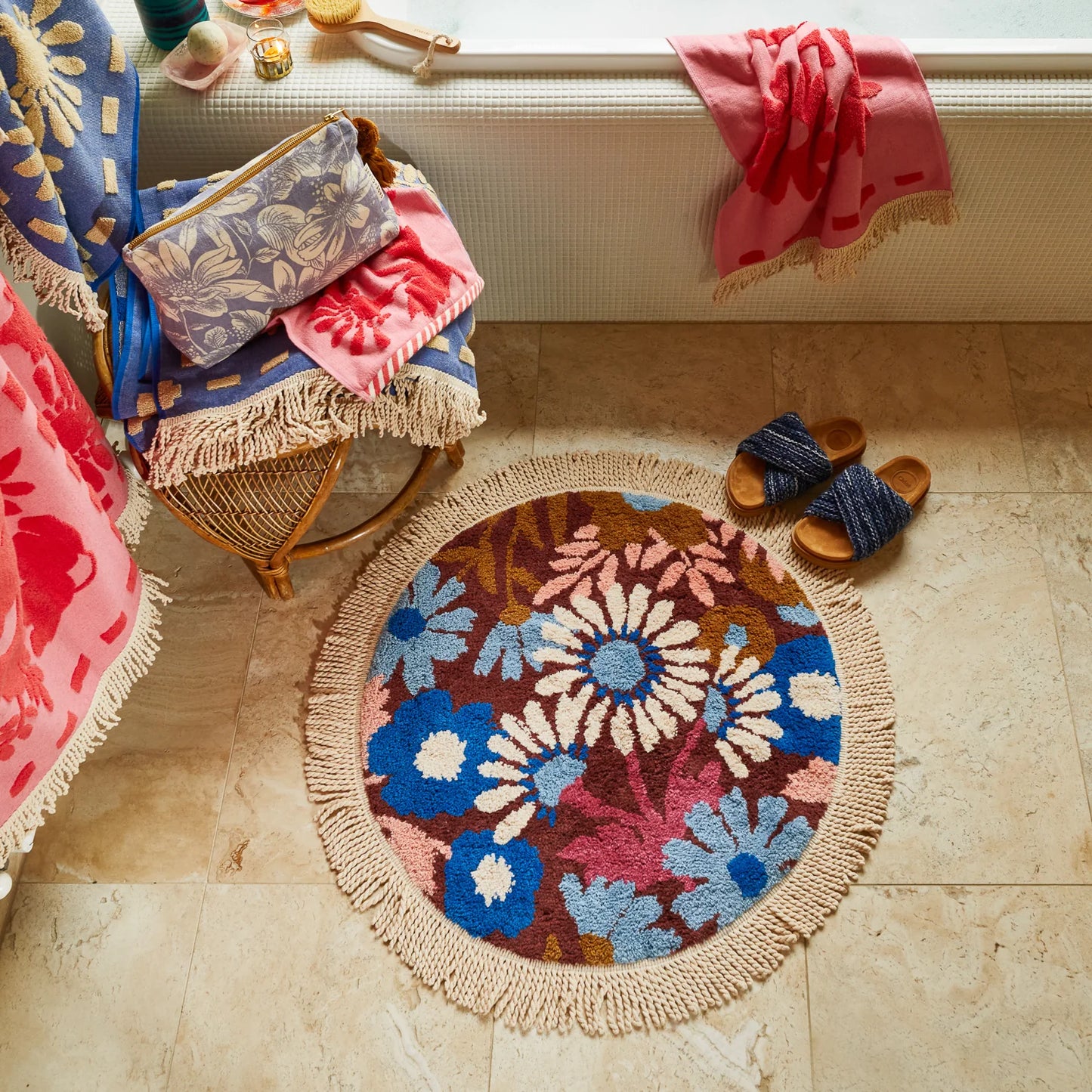 Joti - Round Bath Mat