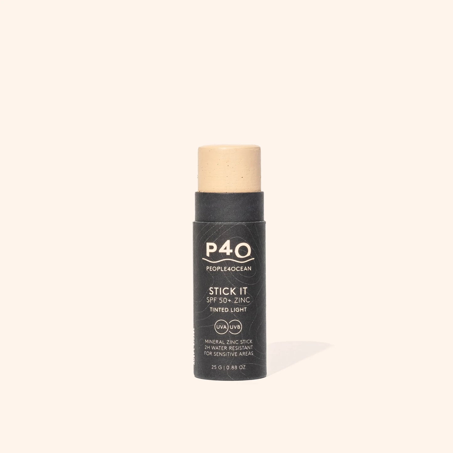 P40 SPF 50+ Zinc Stick Tinted - Light - 25g