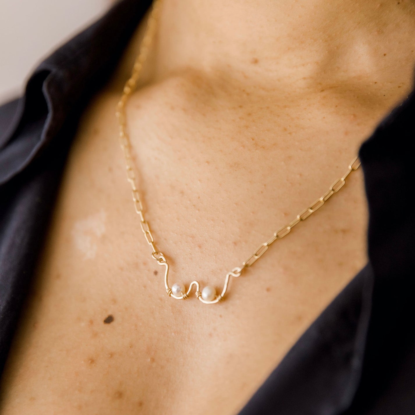 Chunky gold clearance chain necklace nz