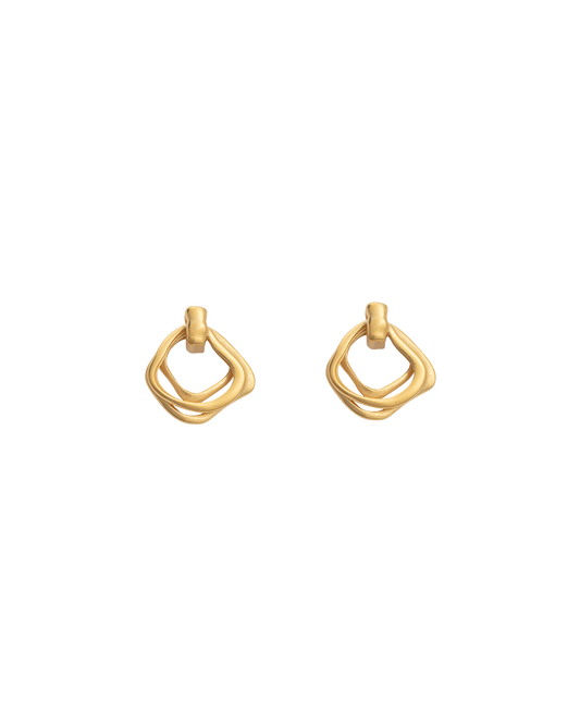 Botanica Earrings - Gold